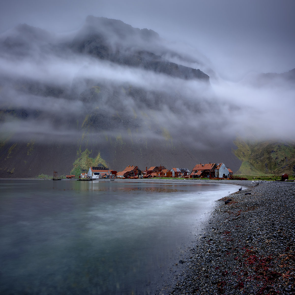 Low Clouds Over The Whaling Station