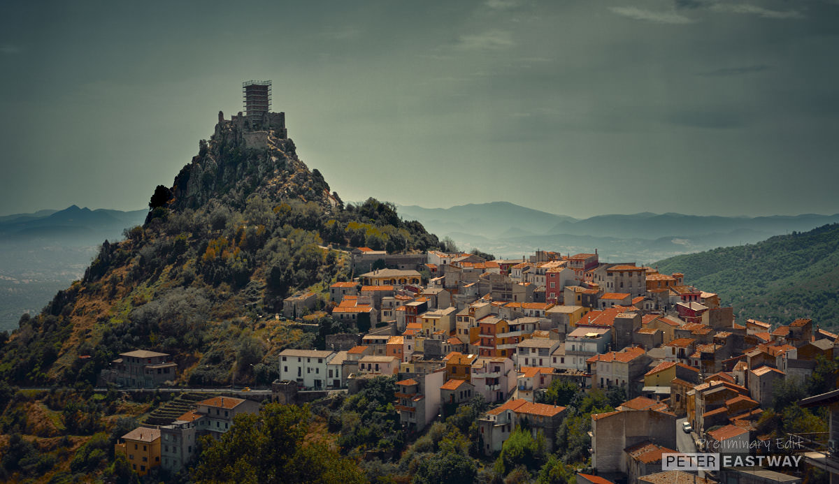 Burgos, Sardinia With The Locals