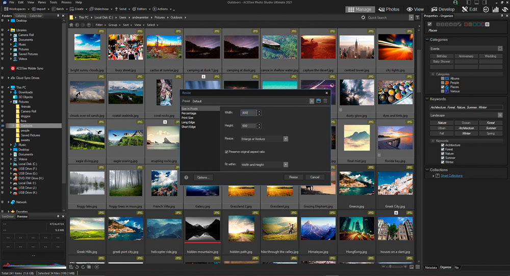 ACDSee Photo Studio Ultimate 2024 v17.0.2.3593 download the new version for mac